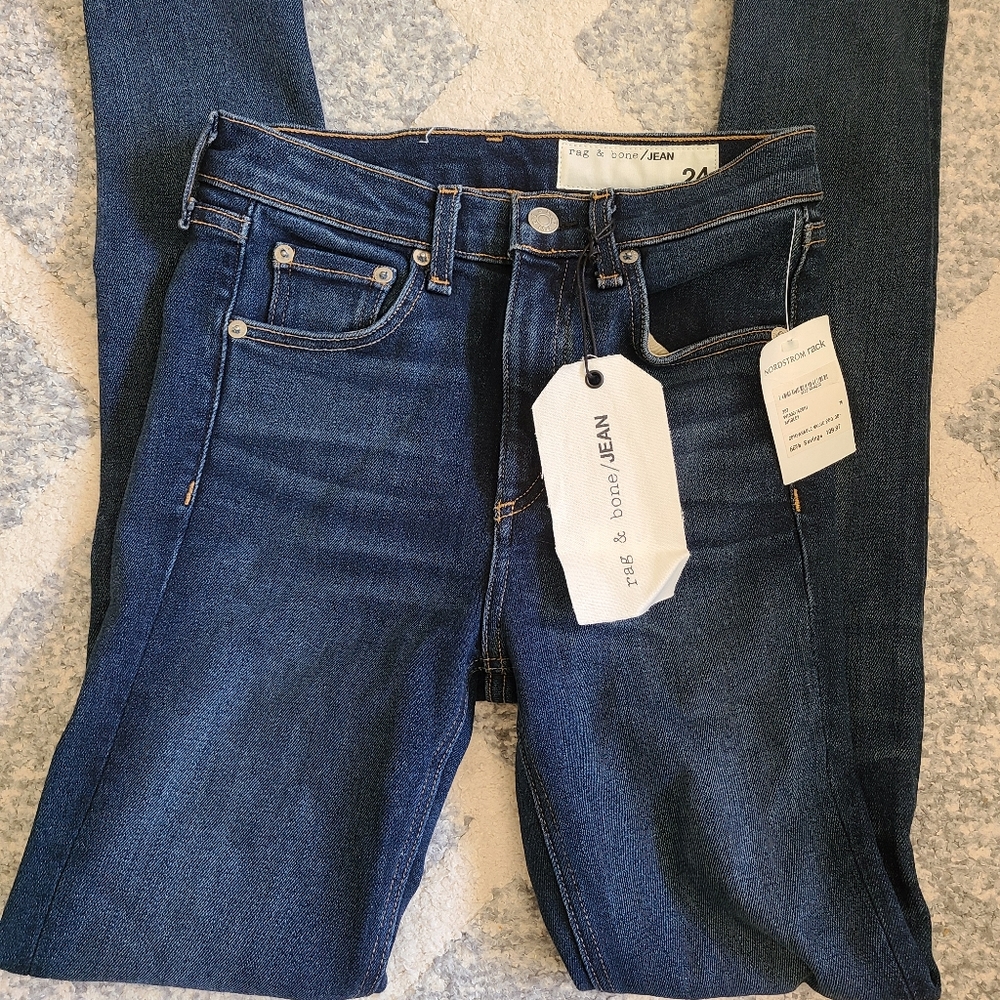 rag & bone High Rise Skinny in Size 24